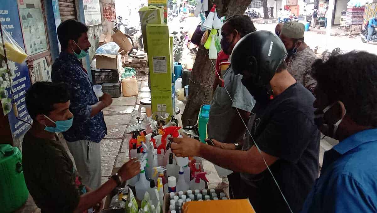 Photos: Sanitizers costs reduces with increase of competition