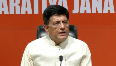 Goyal launches SBI-IRCTC credit card for rail users