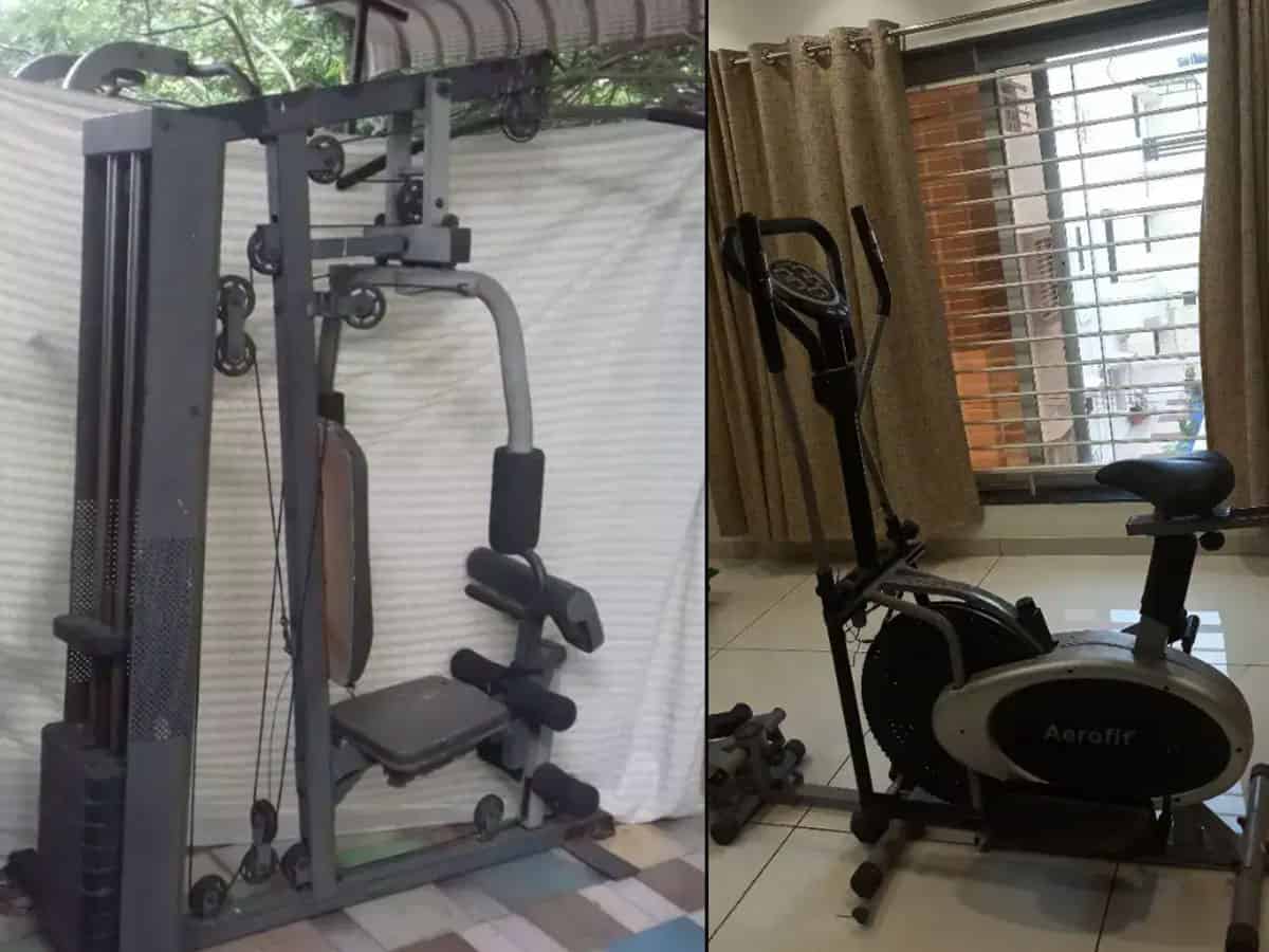 Fitness freaks are creating their own GYM corners at home