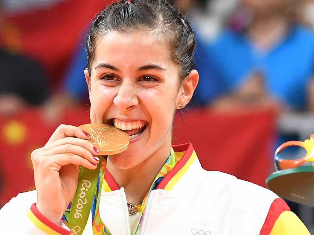 Rio Olympic gold medallist Carolina Marin