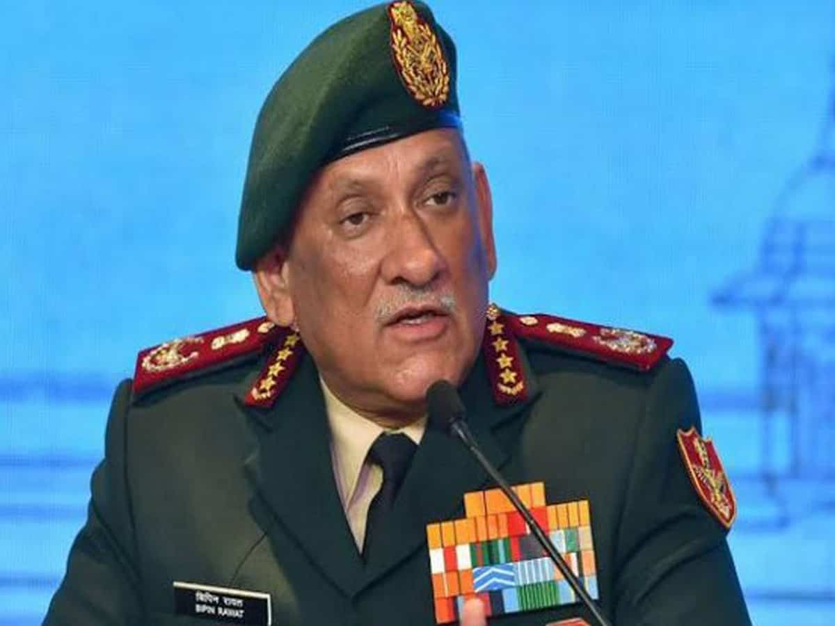 India has military options to deal with China if talks fail: CDS Bipin