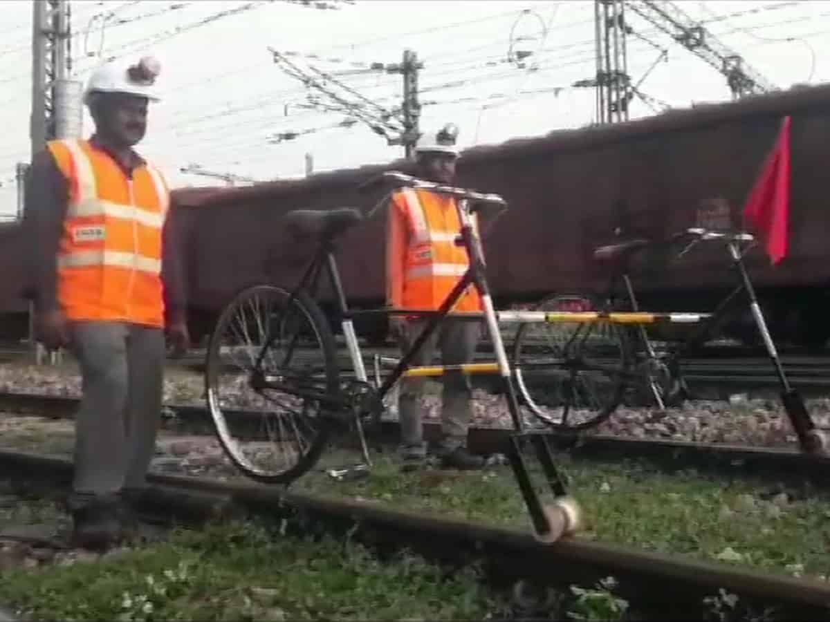 North Central Railways develops a track inspection cycle for just Rs 3,000