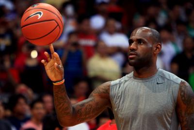 Don't think NBA is sad losing Trump as viewer, says LeBron James