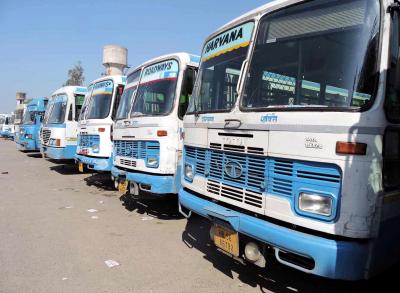 Haryana roadways accommodating full capacity during journey