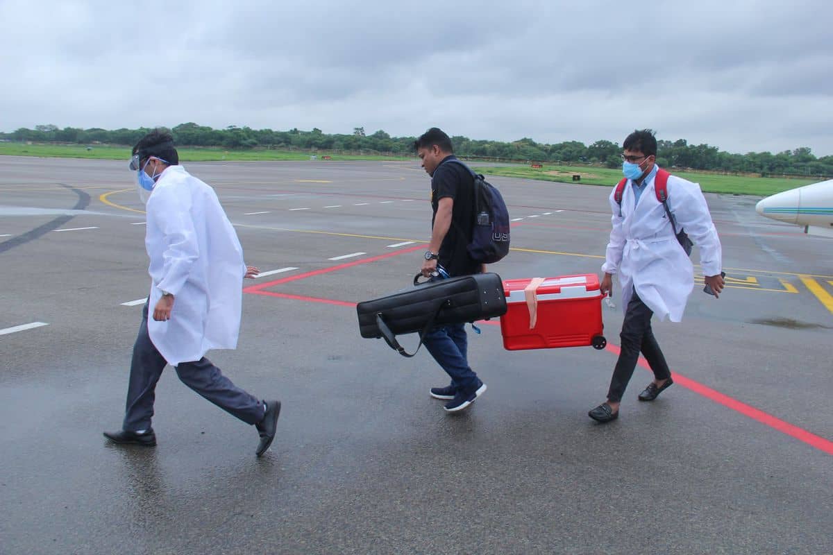 Organ airlifted from Pune to Hyderabad, even in these difficult times