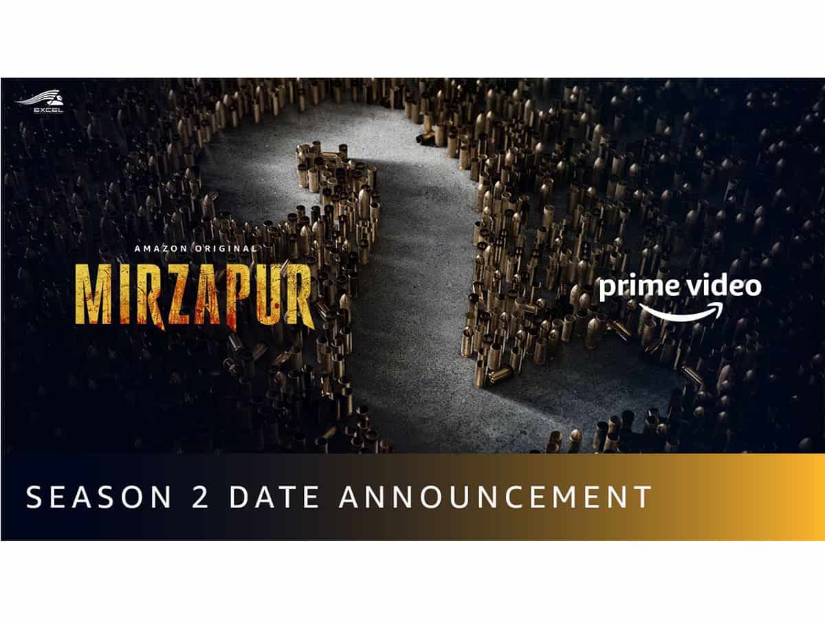 Second season of 'Mirzapur' to launch on October 23 on Amazon Prime Video