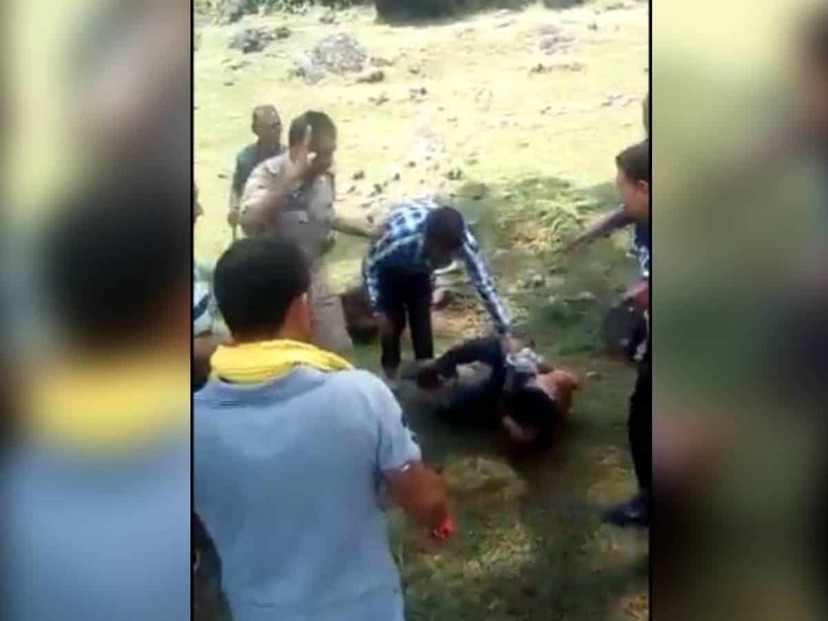 J&K: Muslim man beaten by a mob for chasing cows from field