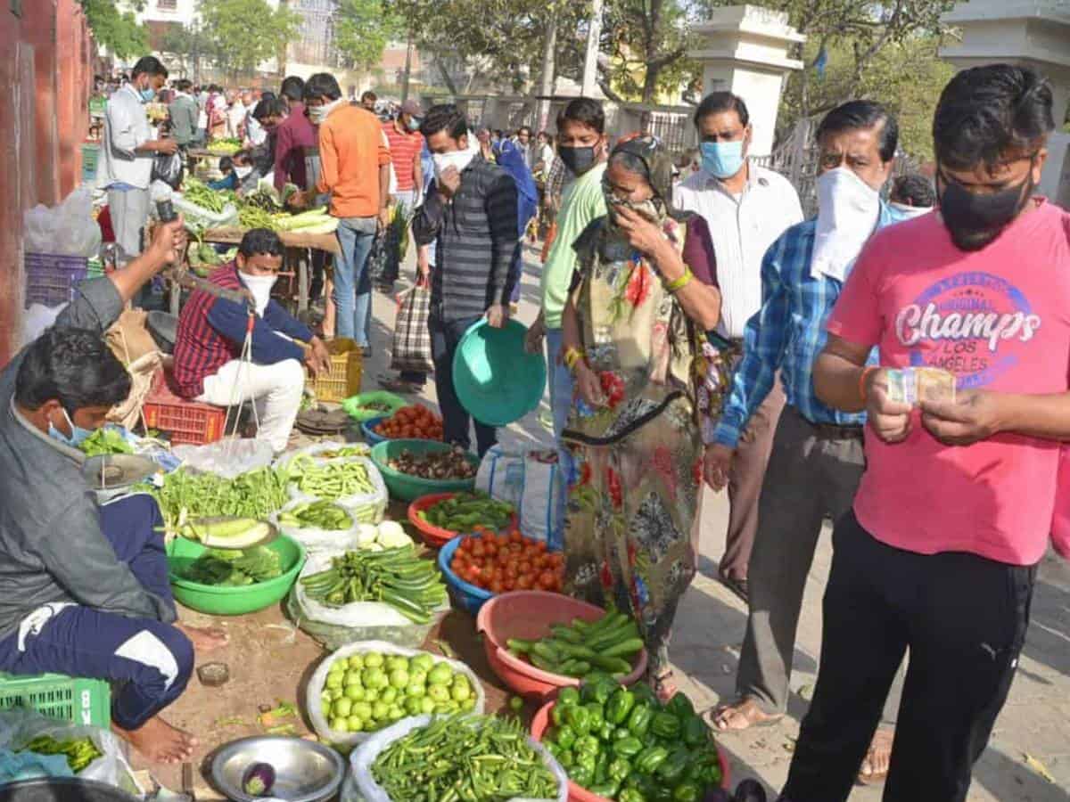 Vegetable prices go up after incessant rains in the state