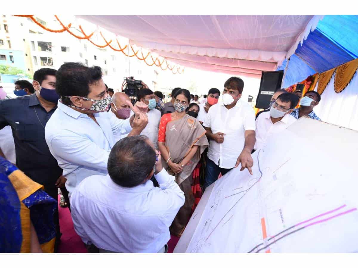 Biramulguda flyover opened in Hyderabad