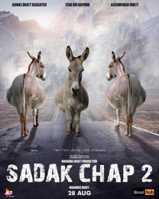 Poster parodying 'Sadak 2' goes viral