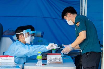 S.Korea reports highest Covid-19 cases since March