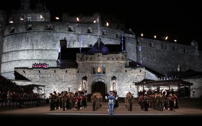 Scotland's Edinburgh Castle reopens