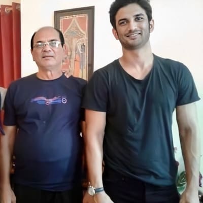 Sushant's throwback picture with his father leaves netizens emotional