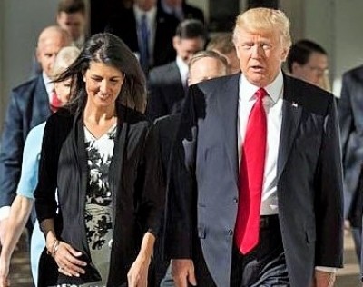 US isn't racist: Nikki Haley urges Americans to re-elect Trump (Ld)