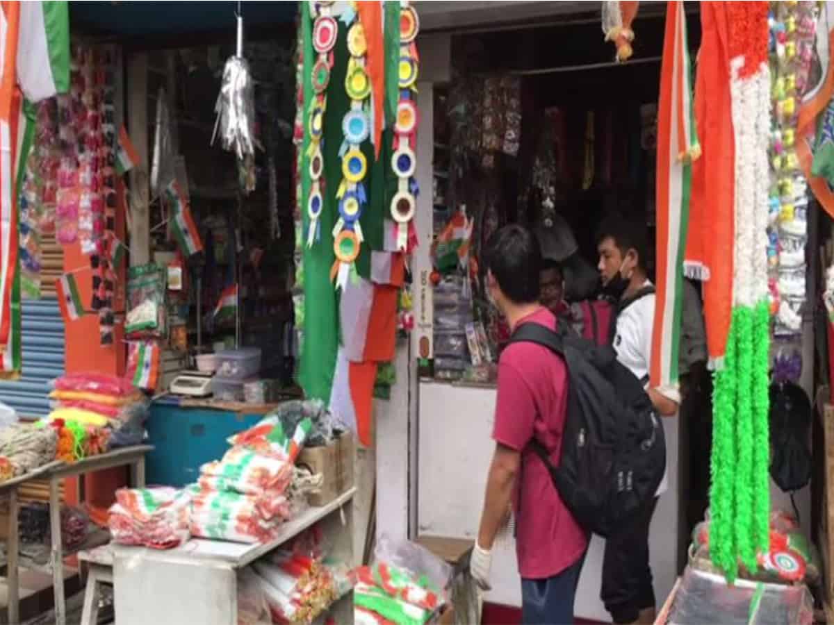 COVID-19: With schools closed, Tricolour sales dip ahead of Independence Day