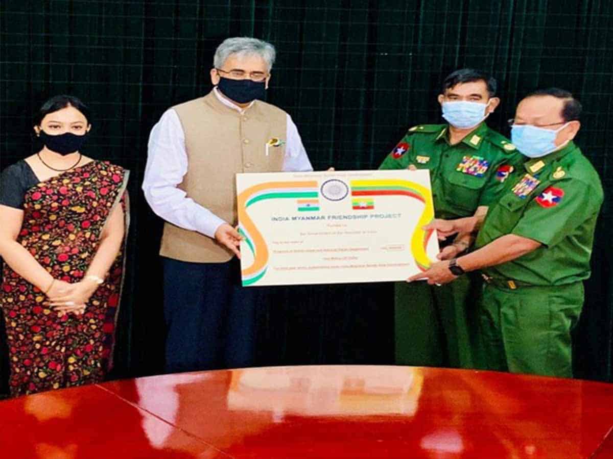 India gives USD 5 million to Myanmar for third year of India-Myanmar Border Area Development