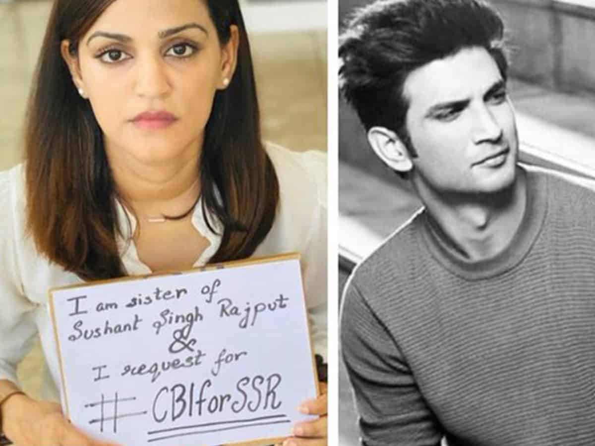 Sushant Singh Rajput's sister Shweta urges people to stand together to demand CBI probe
