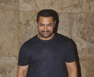 Aamir spotted shooting for 'Laal Singh Chaddha' in Delhi