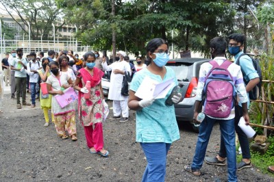 Amid Covid, 1.19 lakh students appear for NEET in K'taka