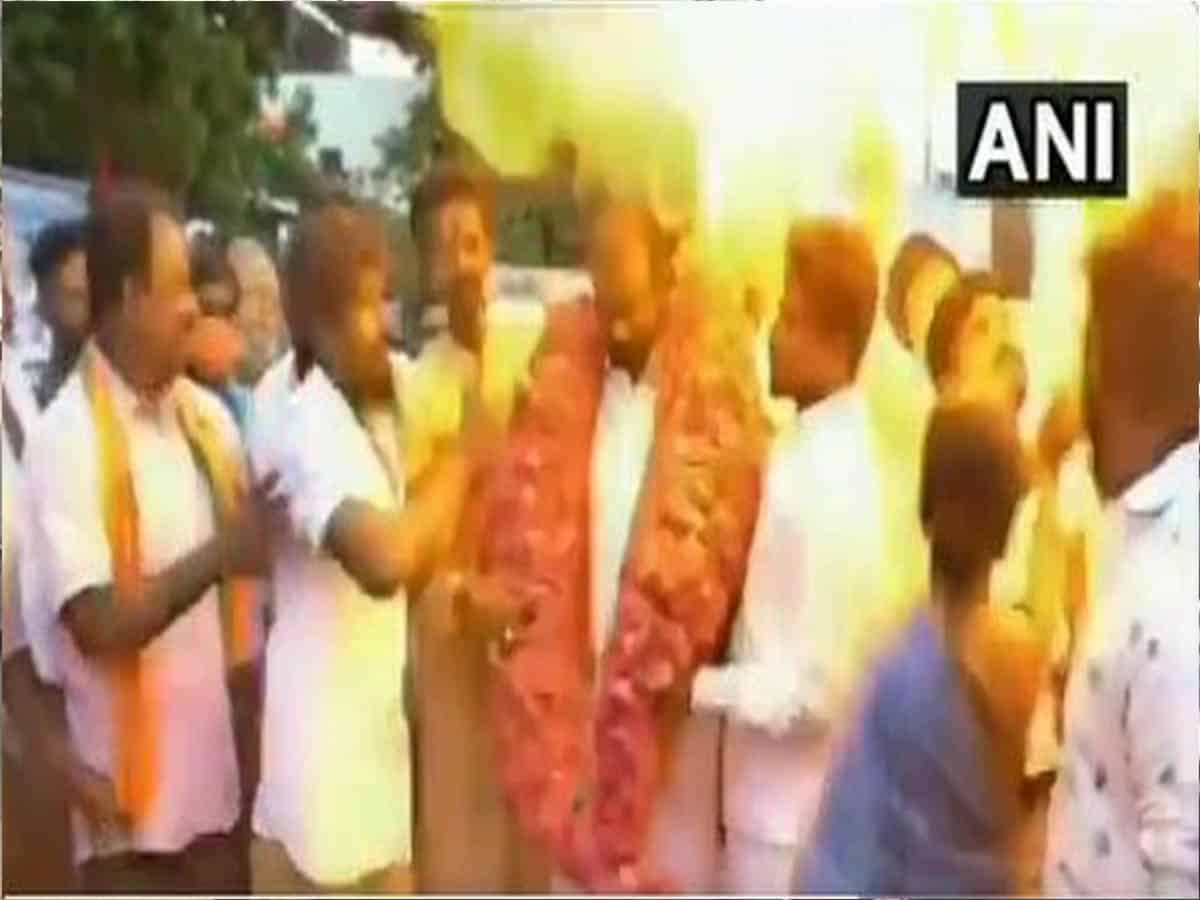 BJP workers injured after helium balloons explode during PM Modi's birthday celebrations in Chennai