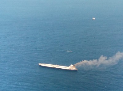 Boarding burning oil tanker saved marine environment: Coast Guard