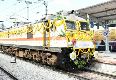 First 'Kisan Rail' between B'luru, Delhi to run from Sep 19 to Oct 19
