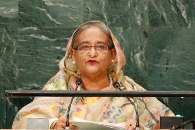 Increase determined contributions to combat climate change: Hasina