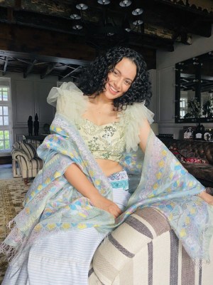 Kangana Ranaut wears Manipuri phanek for a fashion cause