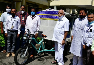 K'tka CM distributes solar operated carts to select beneficiaries