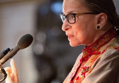 Late Justice Ginsburg lies in repose at US SC