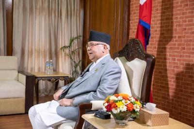 Nepal OM Oli calls for early adoption of int'l pact against terrorism