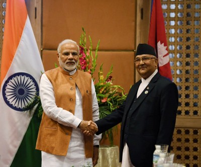 Nepal PM Oli greets Modi on 70th b'day