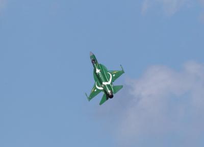 PAF aircraft crashes during routine training, pilot safely ejects