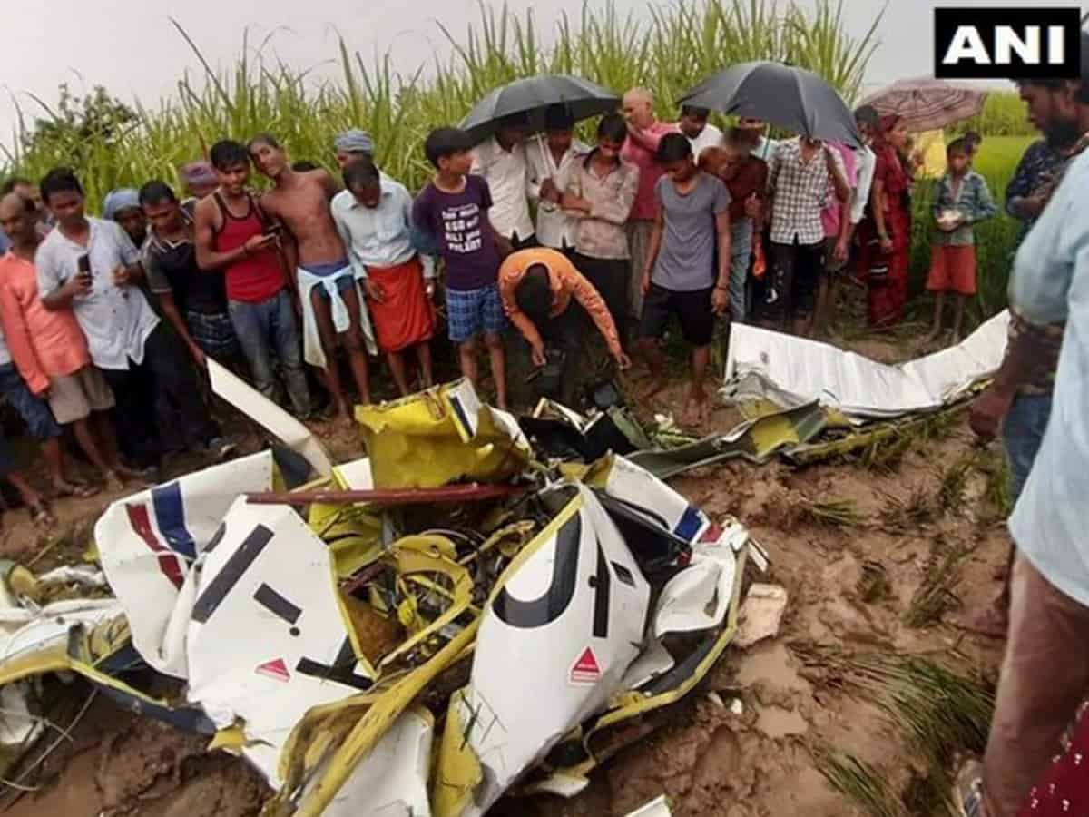 TB 20 aircraft crashes in UP's Azamgarh; pilot dies