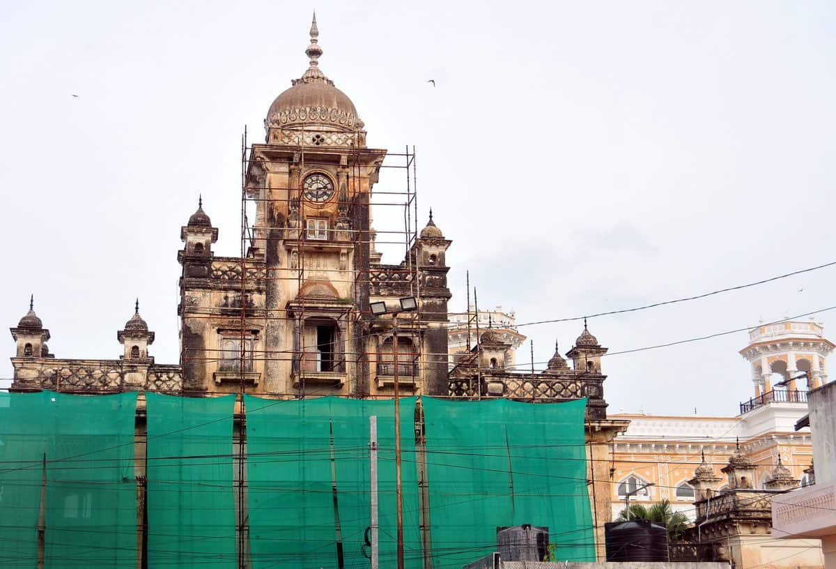 Restoration works began at Chowmahalla Palace