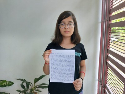 'Think about our future', 12-year-old climate activist writes to PM Modi