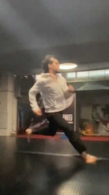 Tiger Shroff shares flying kick video after injury