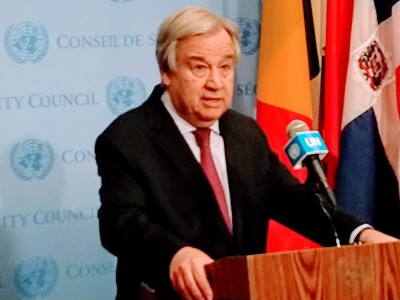 UN chief calls on global community to make new collective push for peace