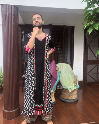 When Raghav Juyal wore his mother's suit during lockdown