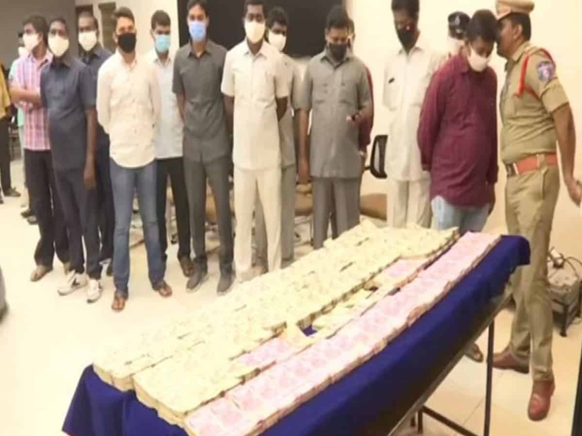 2 held with Rs 1.47 cr and USD 34,000 in Vijayawada