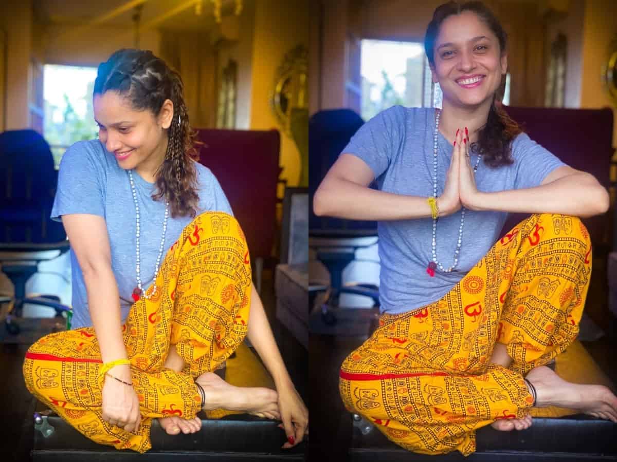 Ankita Lokhande gets trolled for wearing 'Om' printed trouser