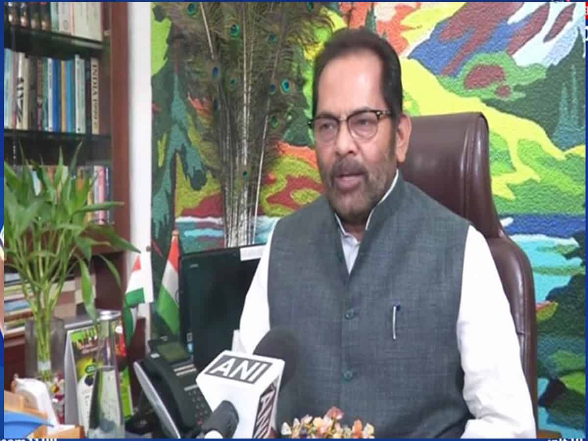 Congress trying to create confusion about Farm Acts: Mukhtar Abbas Naqvi