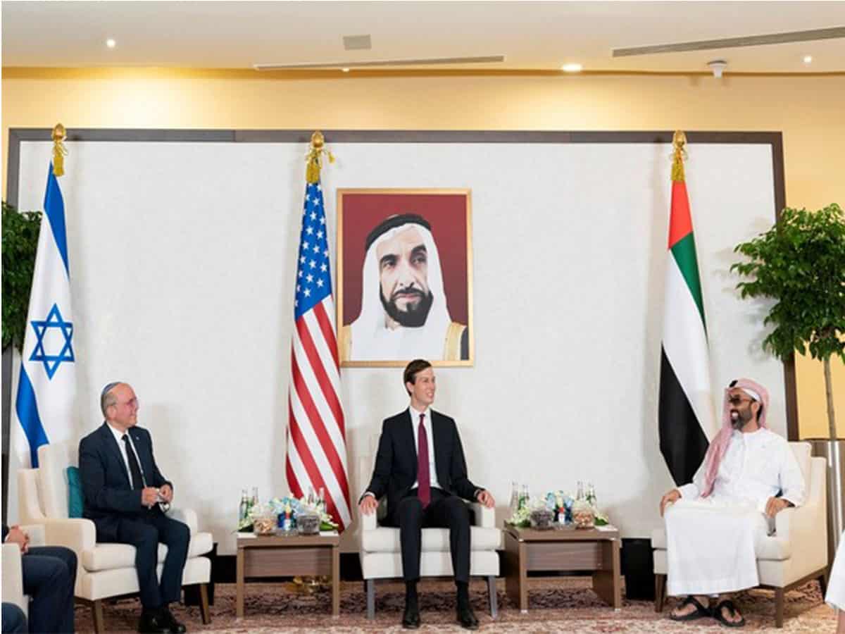 US, Israel and UAE say joint accord a 'courageous step' toward prosperous Middle East