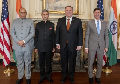 India, US likely to ink strategic info sharing pact during 2+2 meet