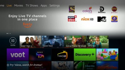 Amazon introduces 'Live TV' feature for Fire TV devices in India