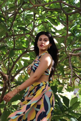 Amyra Dastur strikes a boho pose in the garden