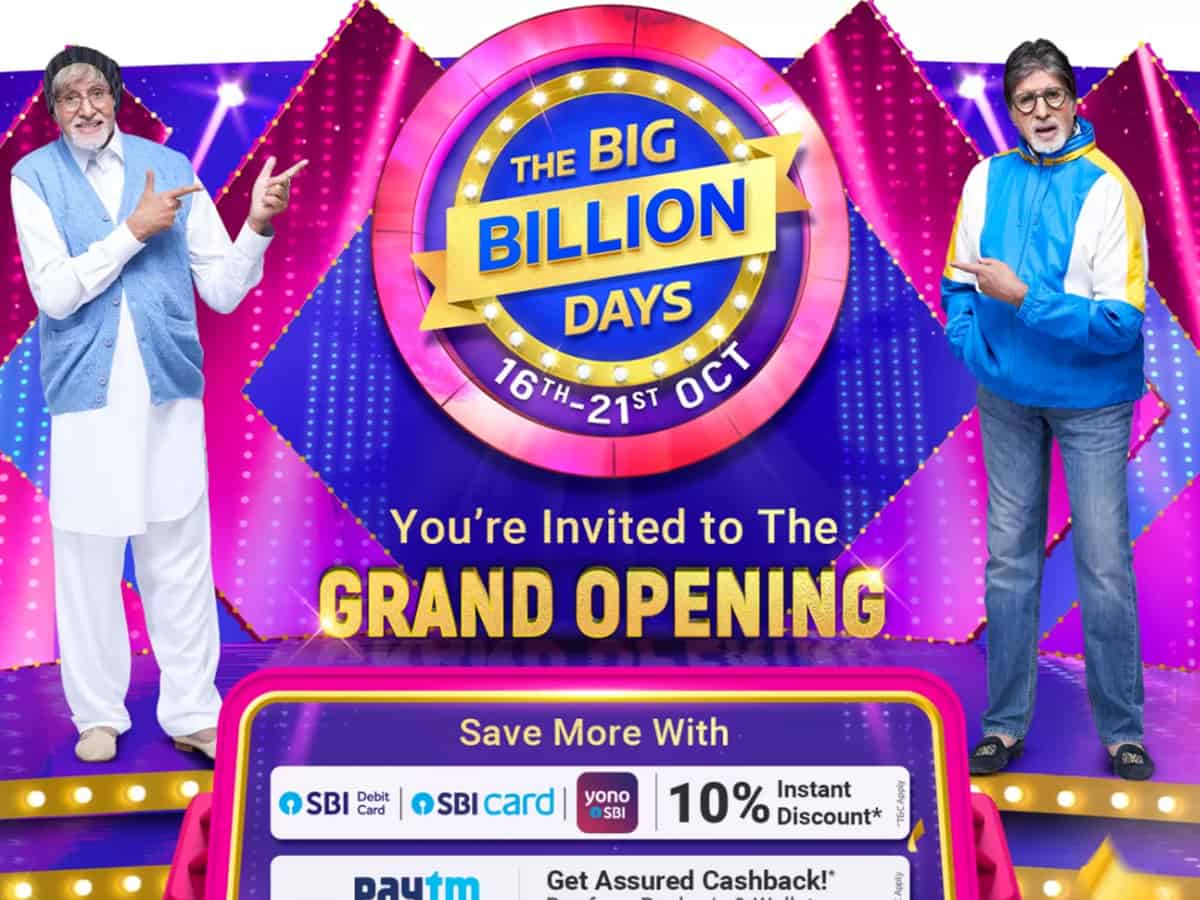 Here's the list of deals offered by Flipkart in 'Big Billion Days'!