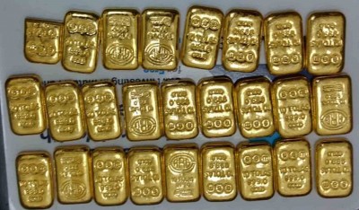Chennai Customs seize smuggled gold worth Rs 6L