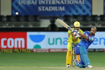 Dhawan's maiden ton takes DC to five-wicket win over CSK
