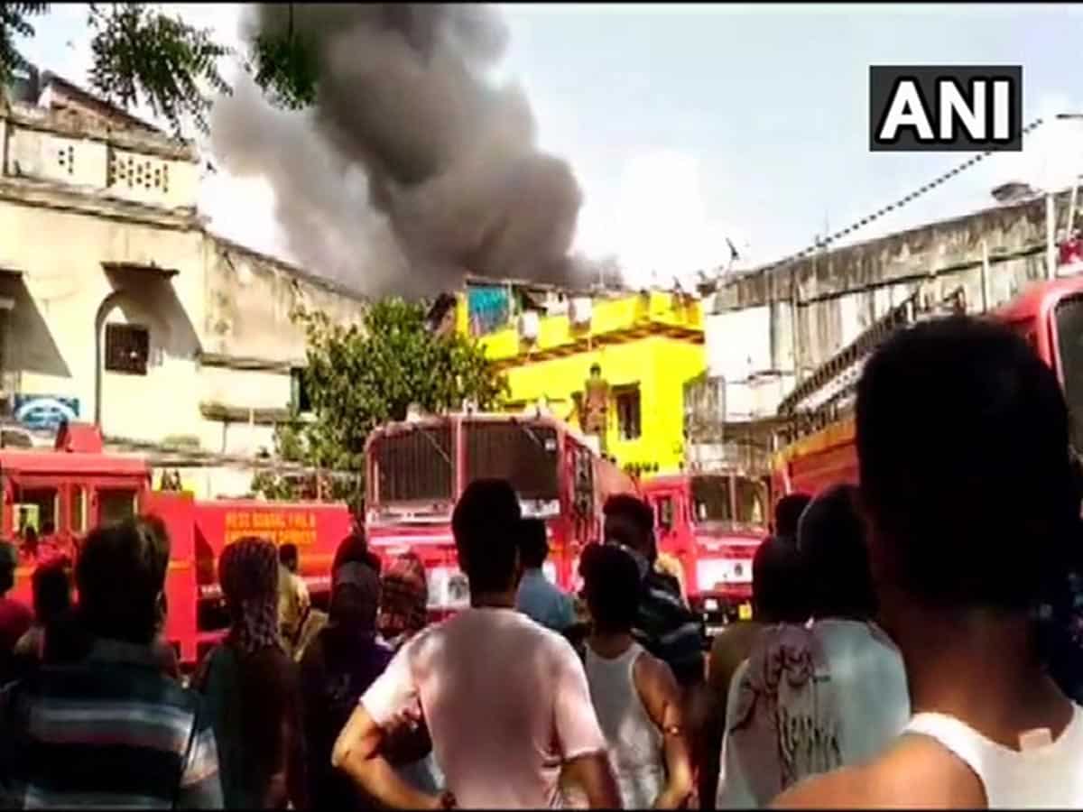 Fire breaks out at plastic factory in North Kolkata